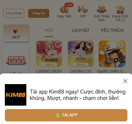 link tải kim88 chính thức